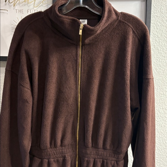 Fabletics Brown Cozy Robe - Picture 2 of 4